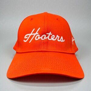 Hooters John Daly Signature Embroidered Orange New Era 39THIRTY Cap Men's L-XL